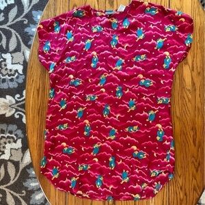 Winnie The Pooh Night Gown Shirt Size Small